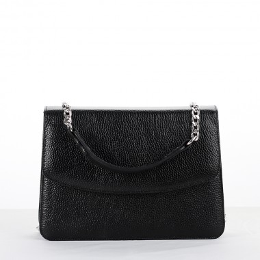CLUTCH PIELE  Negru Bizonat