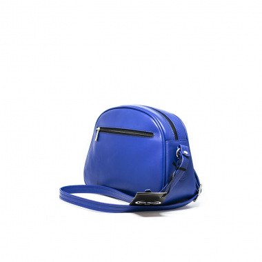 GEANTA PIELE CROSSBODY Albastru Electric