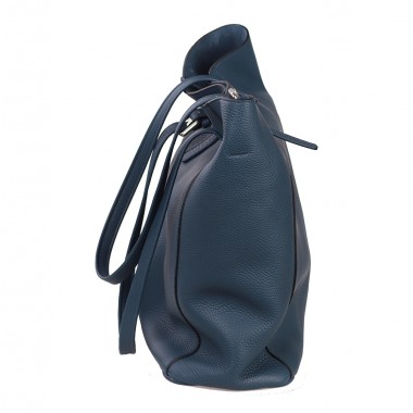 GEANTA PIELE EVA Bleumarin Bizonat