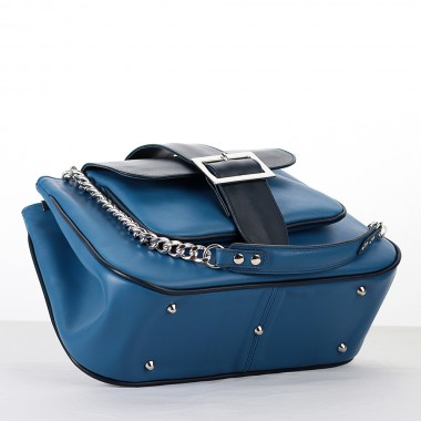 GEANTA PIELE LIA Albastru