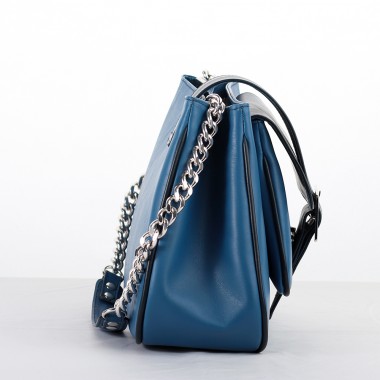 GEANTA PIELE LIA Albastru