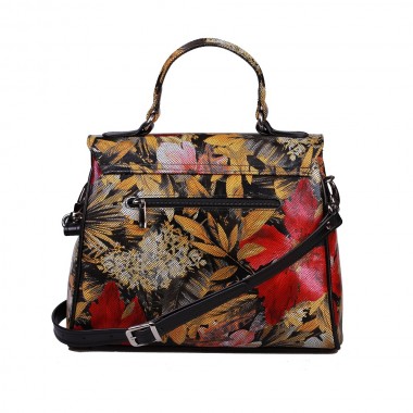 GEANTA PIELE CORA Floral Toamna