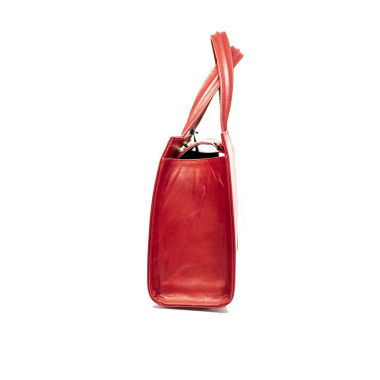 GEANTA PIELE MINNIE Rosu Floral