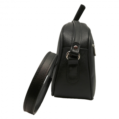 GEANTA PIELE CROSSBODY Safiano Negru