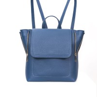 RUCSAC PIELE ZAZA Bleumarin Bizonat