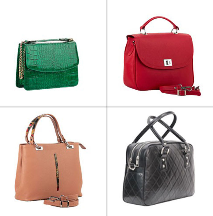 Genti de dama din piele 100% naturala in culori variate si modele diverse